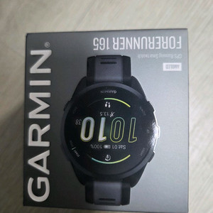 미개봉 가민 스마트워치 가민포러너 165 블랙 팝니다