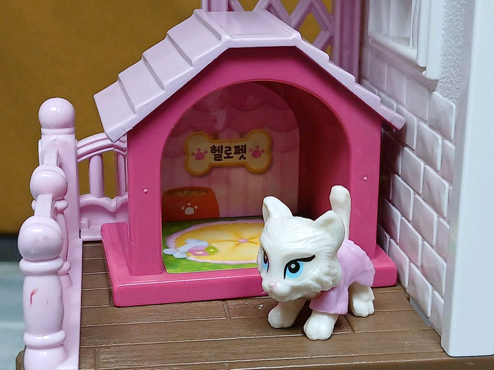 실바니안 패밀리 대형 2층 하우스 구버전 + 가구·인형 풀세트--9