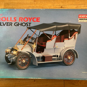 아카데미 미니크래프트 1/16 롤스로이스 실버 고스트 1907 / 빈티지 프라모델 / 절판 이미지