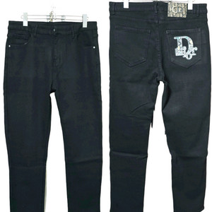 디올 기모 블랙청바지 남34~36