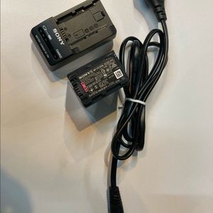 소니 NP-FV100A 대용량배터리 와 BC-TRV 충전기