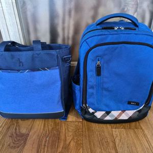 닥스 책가방 + 헤지스 실내화 및 보조가방