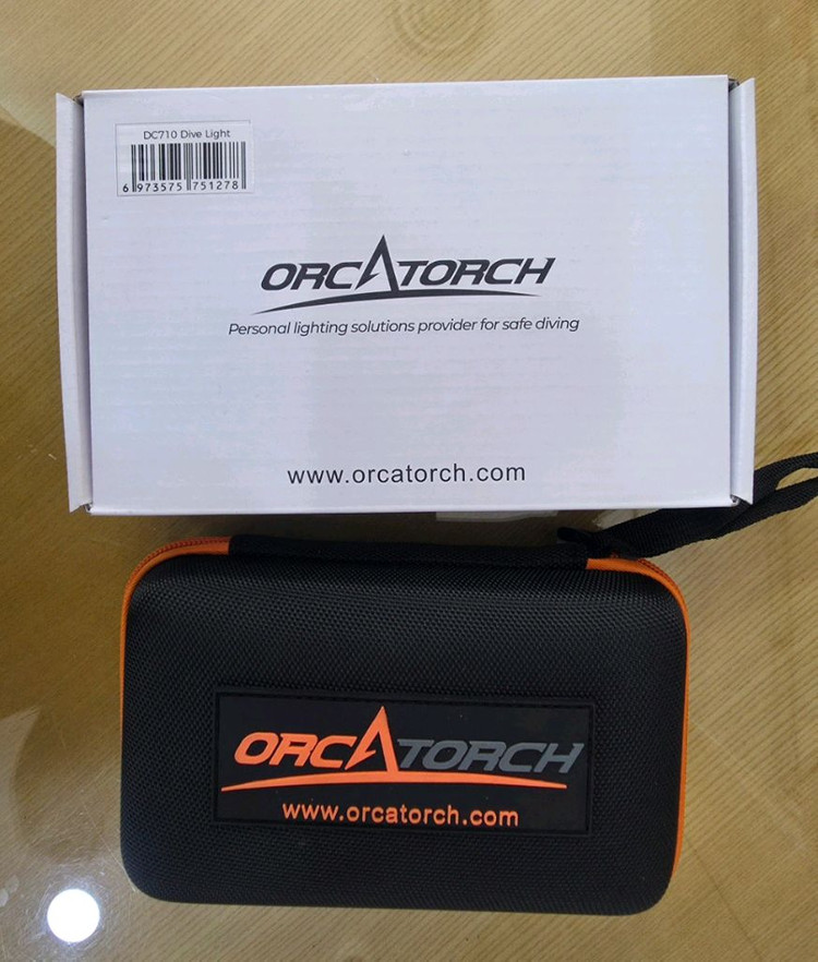 오카토치 DC710 다이빙랜턴 해루질랜턴 수중랜턴 이미지
