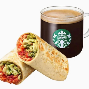 칼답 스타벅스 카페 아메리카노 T+ 바질 치킨 토마토 브리또금액권가능 이미지