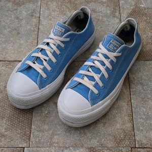 (230)컨버스 척테일러 올스타 리뉴 코튼 리프트 스니커즈 운동화