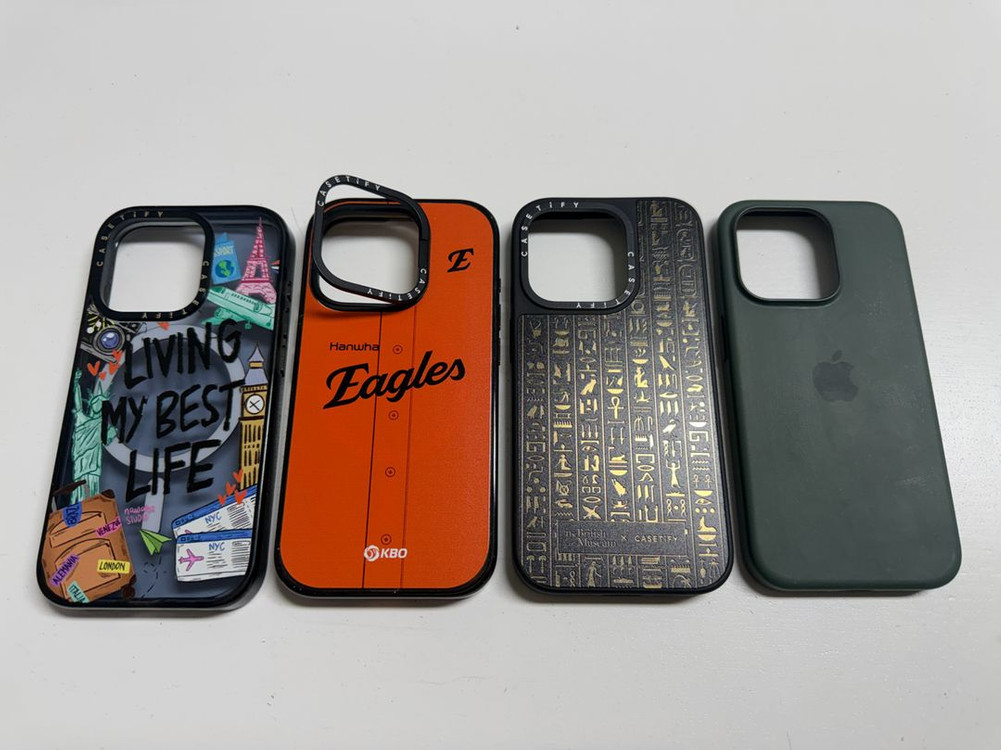 아이폰 15프로 케이스티파이 / 애플 정품 케이스--1