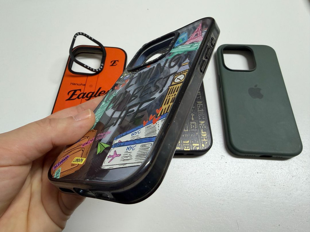 아이폰 15프로 케이스티파이 / 애플 정품 케이스--3