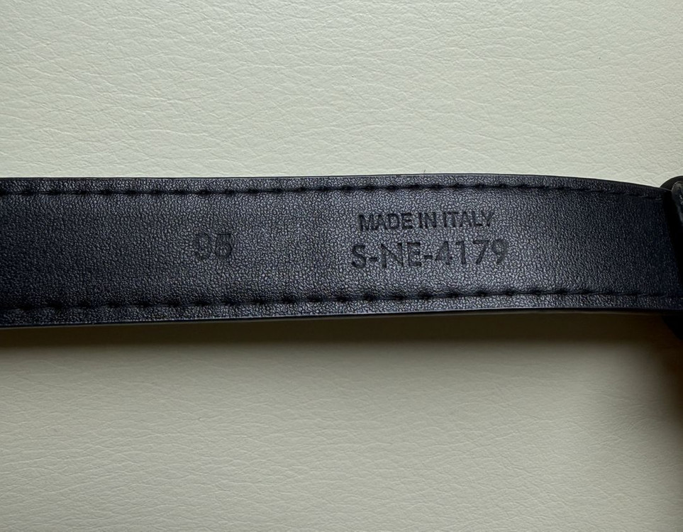 셀린느 트리옹프 벨트(블객, 브라운)--5