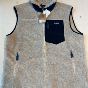 파타고니아 레트로 베스트 XL사이즈 내추럴 새상품