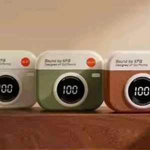 레트라 카메라모양 무선 블루투스 이어폰/새상품