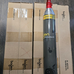 (가격내림) 바겐 크레용 탄산수 제조기 탄산가스 실린더 [2개 보유중]