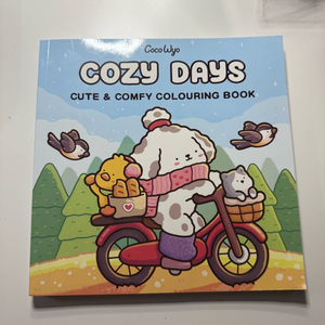 Coco Wyo cozy days 컬러링북 영문판 이미지