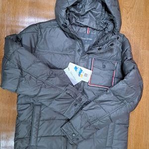 (100.105)SLOW URBAN 남성용 후드패딩 집업쟈켓 +패딩조끼세트