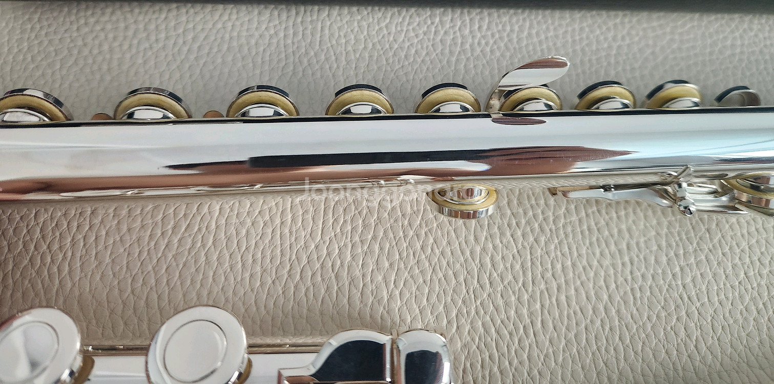 산쿄 아티스트 (CF-401) 올실버 오픈키 A급 핸드메이드--5