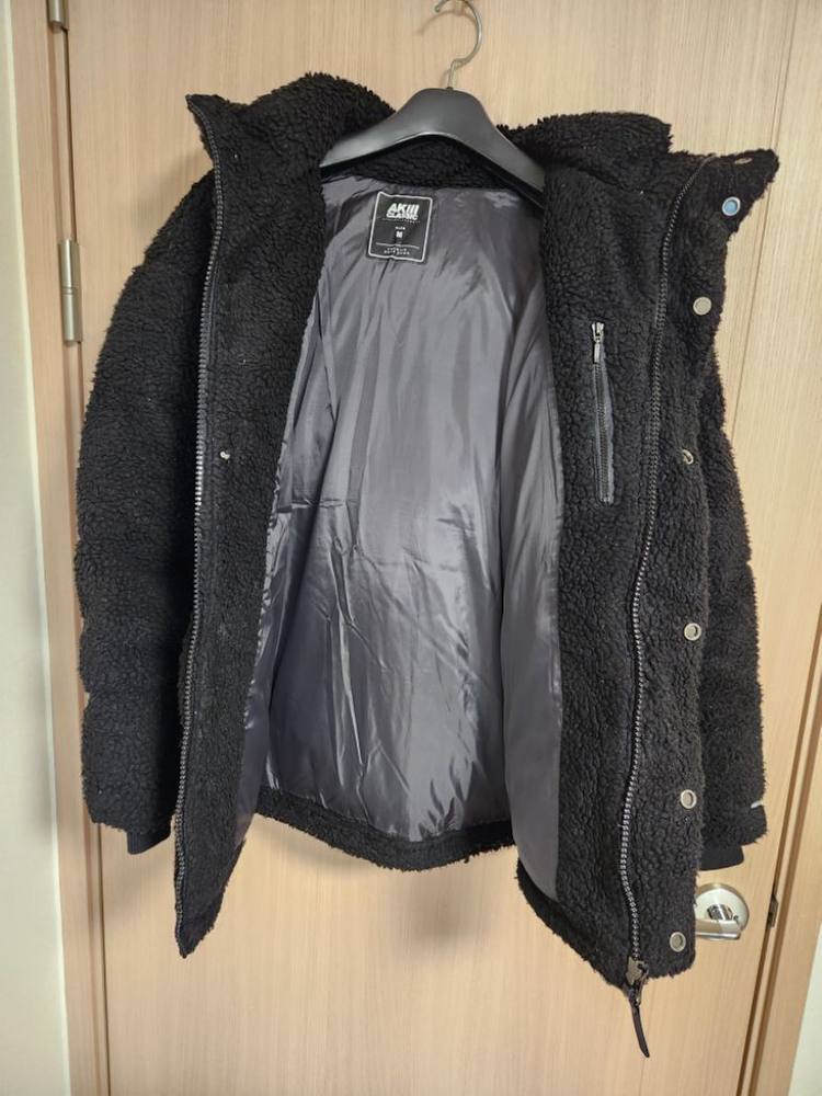 아키클래식 양털뽀글이잠바 플리스점퍼--7