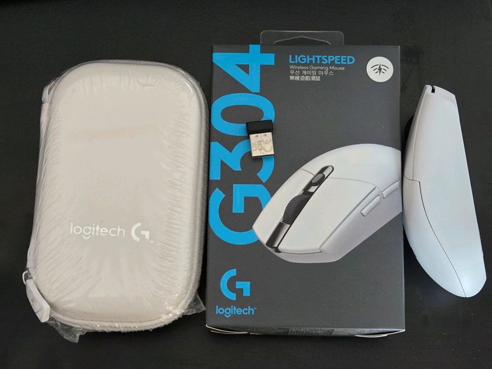 [택포]로지텍 G304 무선마우스 화이트--3