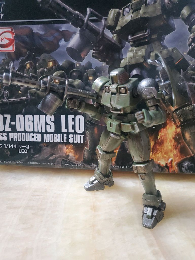 리오 웨더링 무광도색작 도색완성작--2