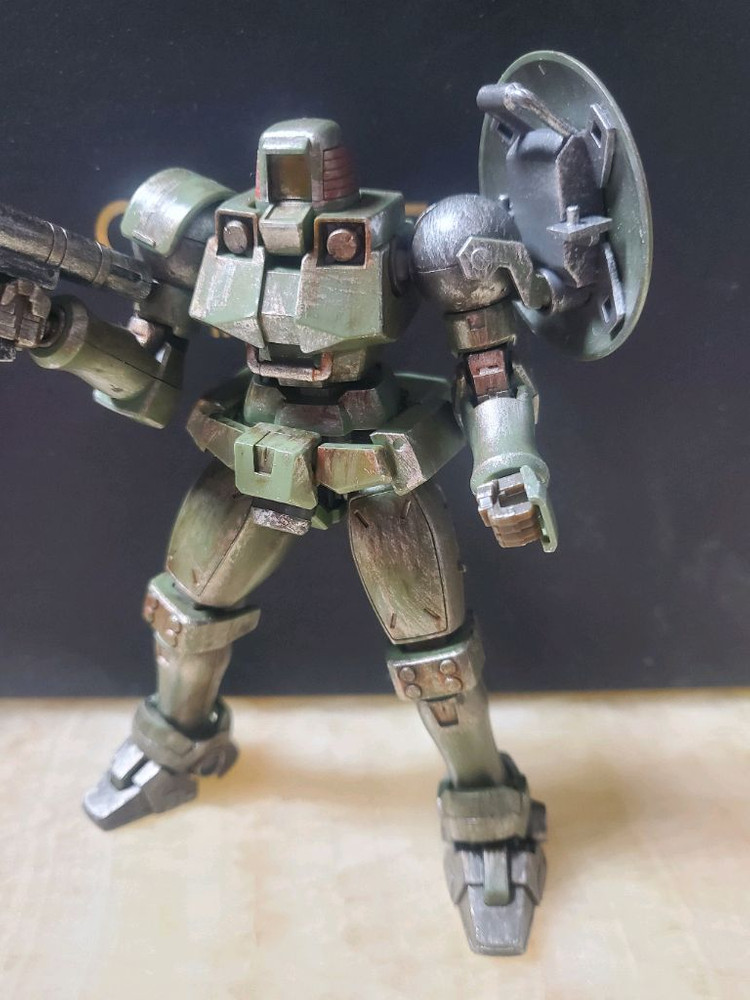 리오 웨더링 무광도색작 도색완성작--9