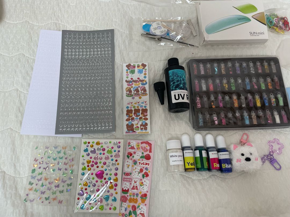 만들기세트/10만원이상구성/UV레진아트 세트 (새상품) 이미지