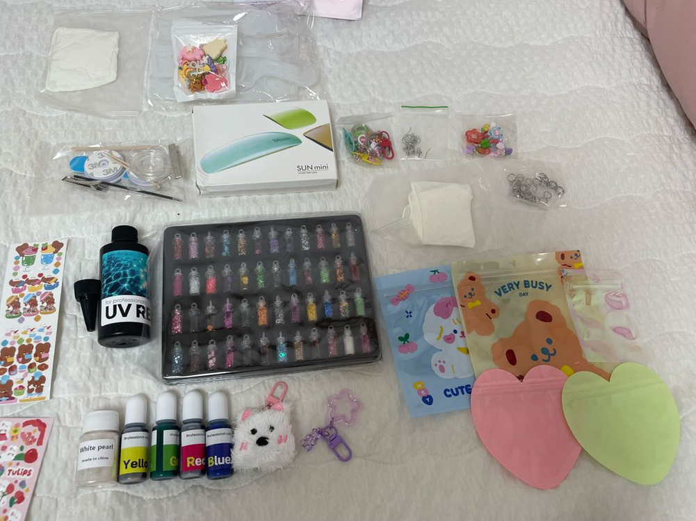 만들기세트/10만원이상구성/UV레진아트 세트 (새상품) 이미지