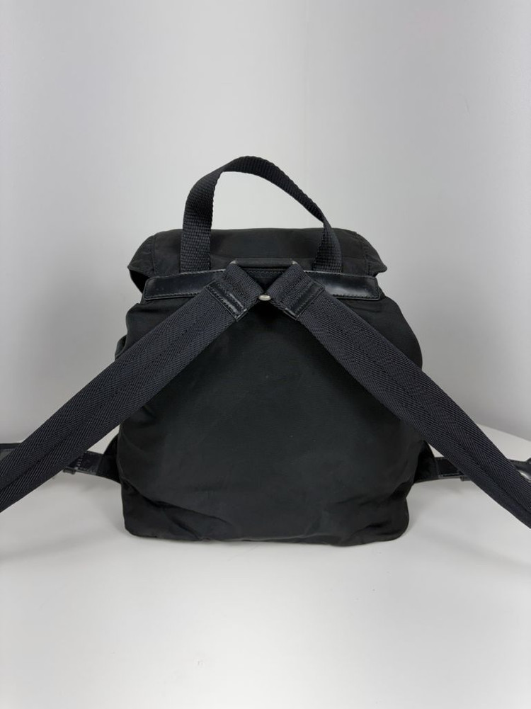 프라다 나일론 투포켓 스몰 백팩--4