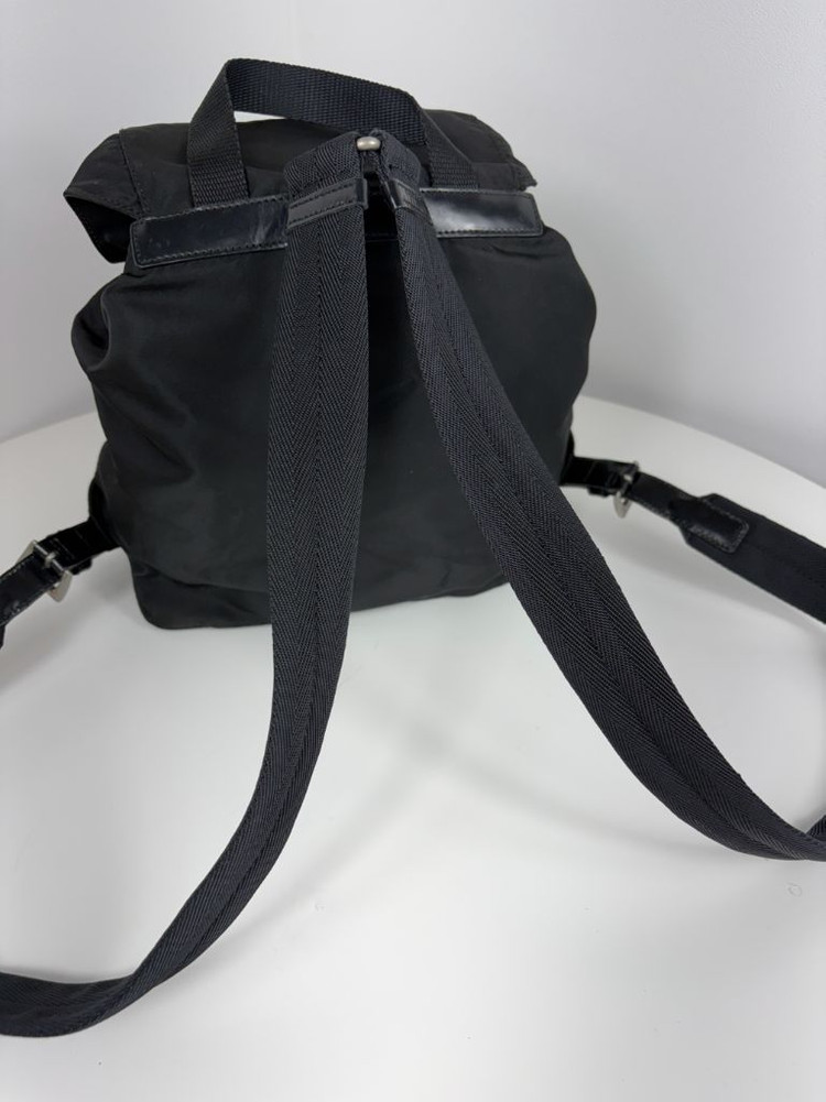프라다 나일론 투포켓 스몰 백팩--6