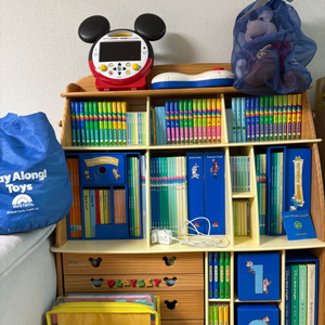 디즈니 월드 잉글리쉬 월팸 풀세트 (책장 포함) 이미지