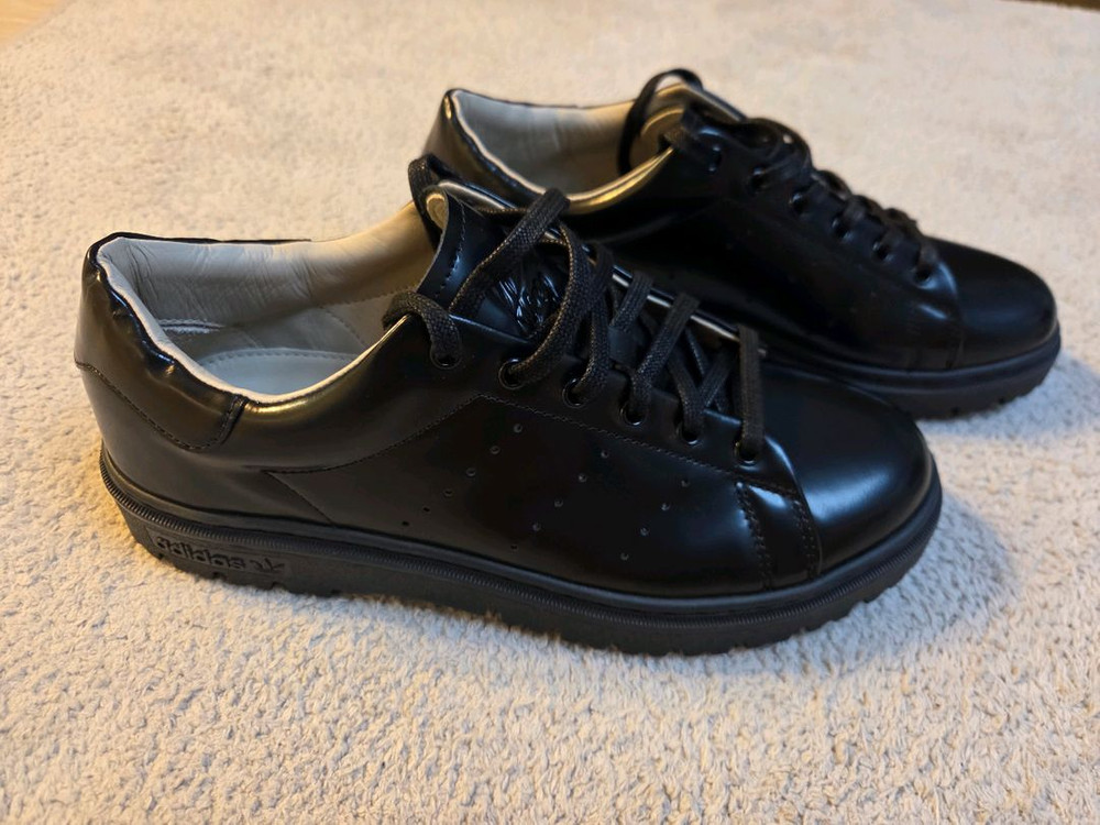 아디다스 신발(스탠 스미스 FREIZEIT) 새상품 260 블랙--2