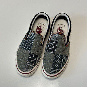 반스 에너하임팩토리 퀼티드 패치워크 슬립온 225