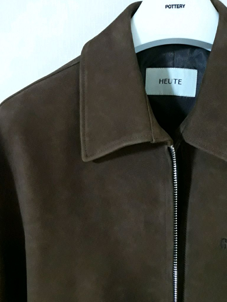 [판매완료] 호이테 스웨이드 자켓 L--1