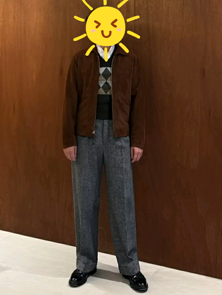 [판매완료] 호이테 스웨이드 자켓 L--5