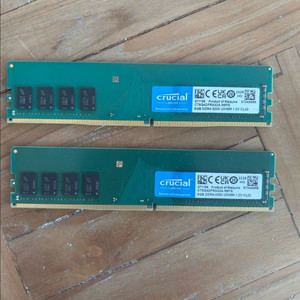 마이크론 crucial 8GB DDR4-3200 2개 이미지