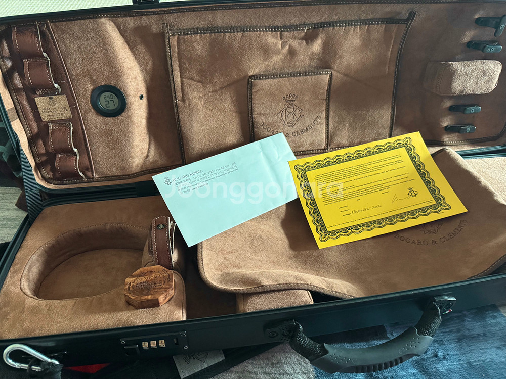 보가로 바이올린 케이스 (럭셔리 블랙)--6