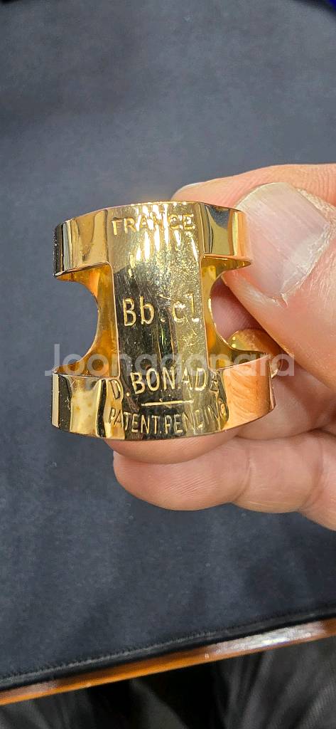 버나드 핑크골드 리가쳐(클라리넷) 2개--4