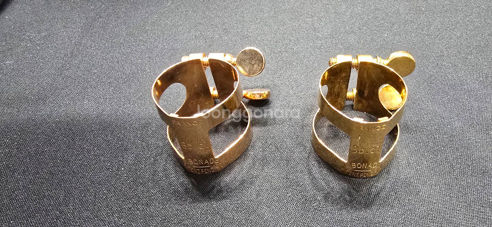 버나드 핑크골드 리가쳐(클라리넷) 2개--5