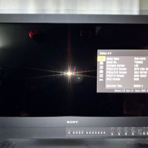 소니 bvm-hx310 모니터 이미지