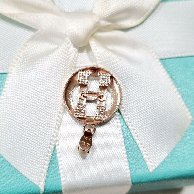 14k펜던트 핑크골드 이미지