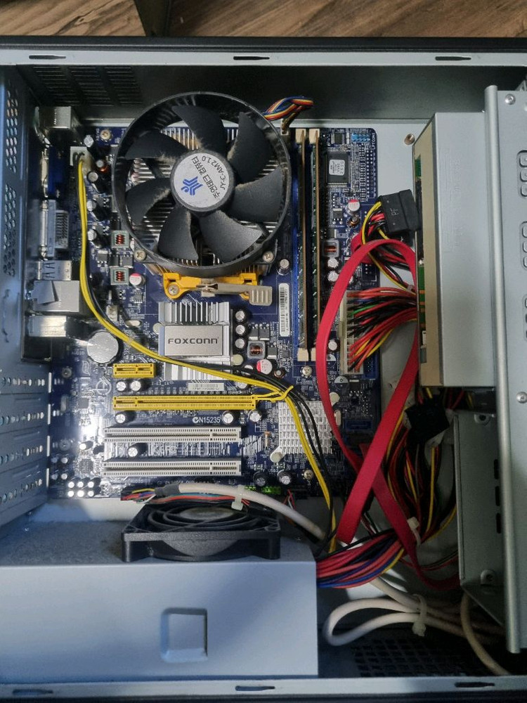 주연테크 슬림PC 부품용 / BIOS 정상 / DDR3 2+1GB--5