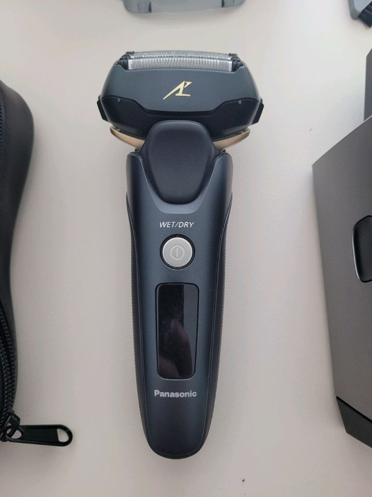 전기면파나소닉 전기면도기+세척기 람대쉬 Arc5 ES-LV97도기 세트--1