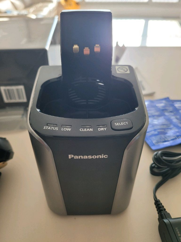 전기면파나소닉 전기면도기+세척기 람대쉬 Arc5 ES-LV97도기 세트--6