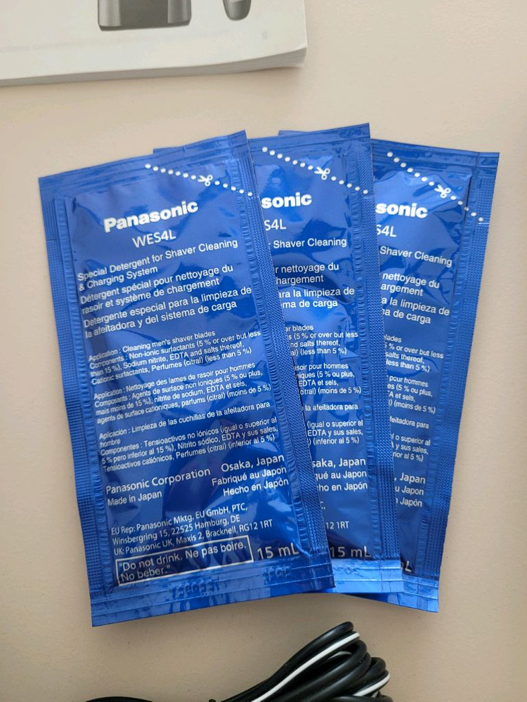 전기면파나소닉 전기면도기+세척기 람대쉬 Arc5 ES-LV97도기 세트--7