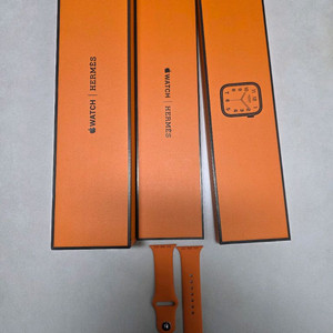 애플워치 에르메스 7 박스 및 스트랩 팝니다(워치없음) 이미지