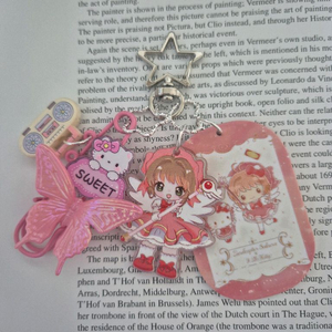 카드캡쳐체리 키링