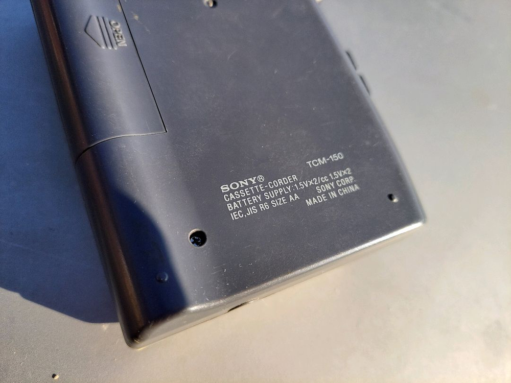 소니 카세트 코더 TCM-150부품용--4