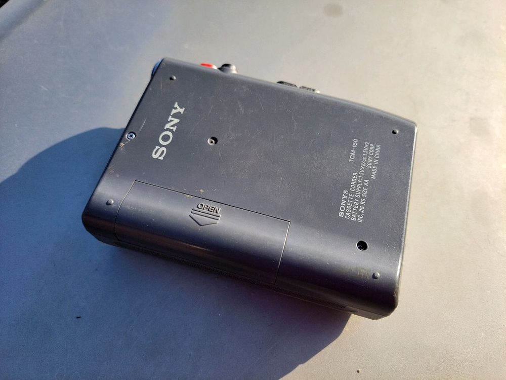 소니 카세트 코더 TCM-150부품용--5