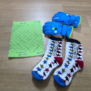 아동용 스키장갑/양말/워머