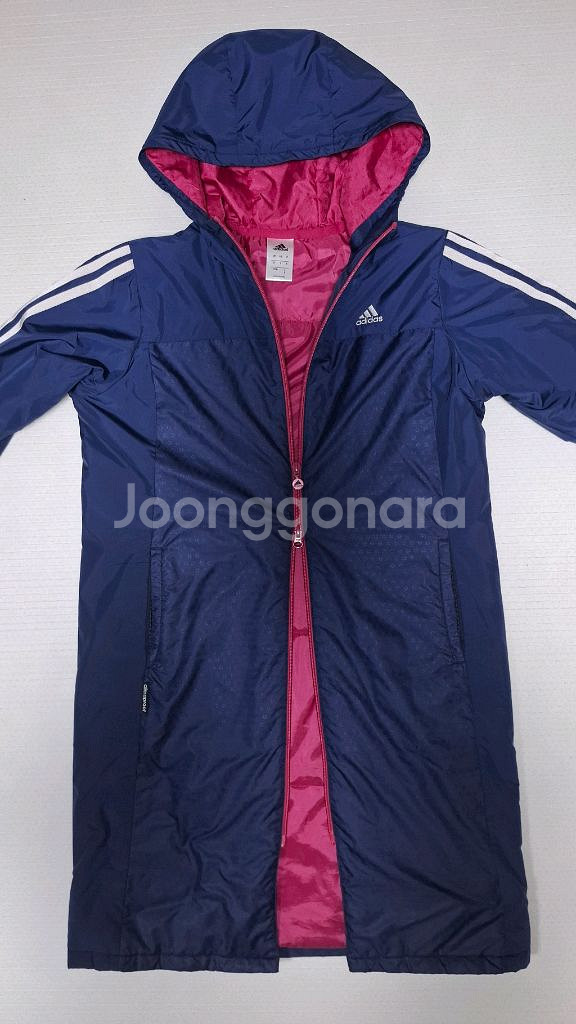 아디다스 여성 경량 롱패딩 L(77)--3