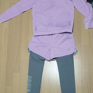 네파 키즈 라벤더 트레이닝복 세트(150)