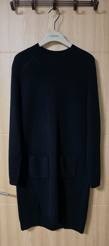 리틀블랙 롱니트+원피스 세트--1