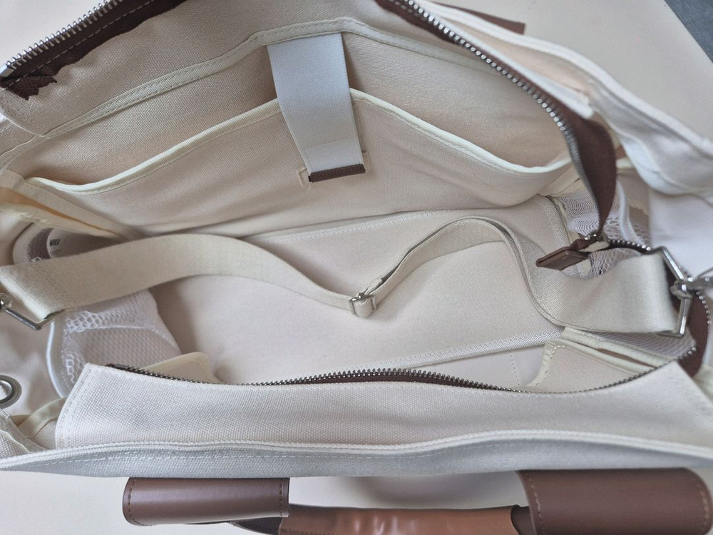 미카 기저귀가방 캔버스 라지사이즈--2